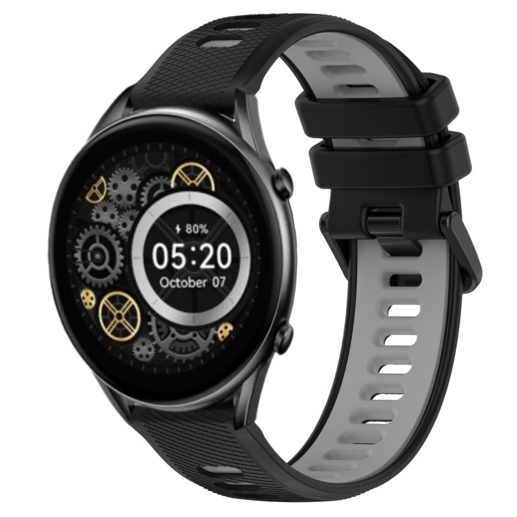 22mm Sports Two-Color Silicone Watch Band, For Xiaomi Haylou RT2 LS10, For  Xiaomi Haylou RS4 LS12