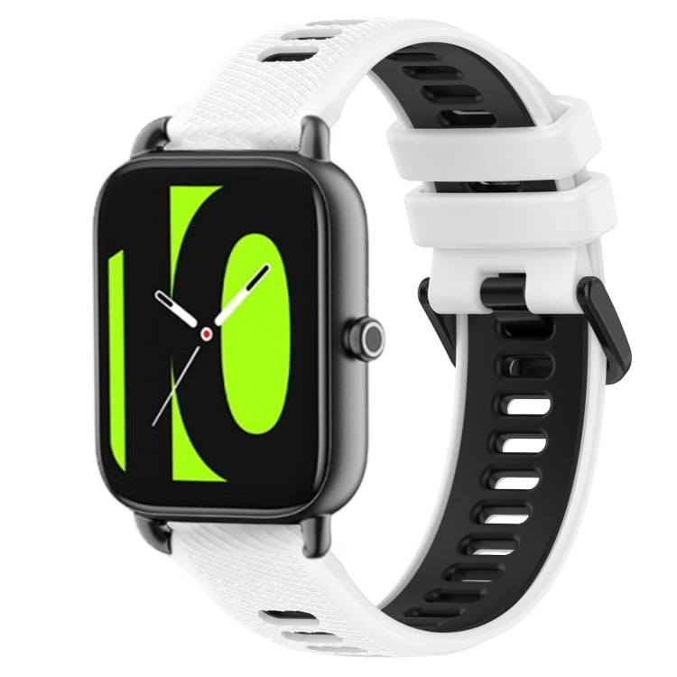 22mm Sports Two-Color Silicone Watch Band, For Xiaomi Haylou RT2 LS10, For  Xiaomi Haylou RS4 LS12