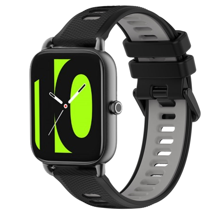 22mm Sports Two-Color Silicone Watch Band, For Xiaomi Haylou RT2 LS10, For  Xiaomi Haylou RS4 LS12
