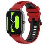 22mm Sports Two-Color Silicone Watch Band, For Xiaomi Haylou RT2 LS10, For  Xiaomi Haylou RS4 LS12
