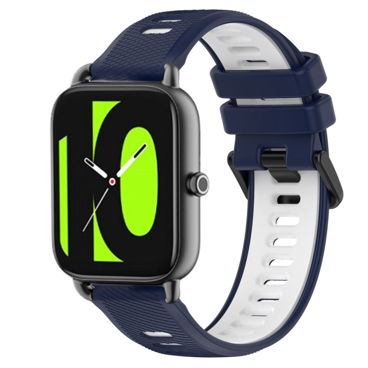 22mm Sports Two-Color Silicone Watch Band, For Xiaomi Haylou RT2 LS10, For  Xiaomi Haylou RS4 LS12