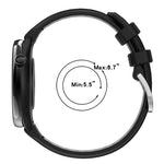 Samsung Galaxy Watch3 45mm、Samsung Galaxy Watch 46mm、Samsung Gear S3 Classic、Samsung Gear S3 Frontier 用22mmスポーツ二色スチールバックルシリコンウォッチバンド