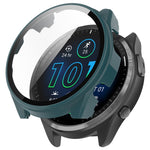 PC + Toughened Film Integrated Watch Protective Case, For Garmin Forerunner 965