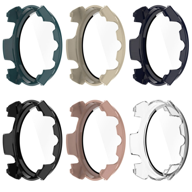 PC + Toughened Film Integrated Watch Protective Case, For Garmin Forerunner 965