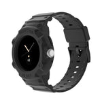 Google Pixel Watch 用 JUNSUNMAY 一体型 TPU 調節可能な伸縮性時計バンド