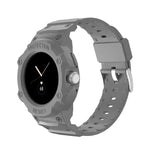 Google Pixel Watch 用 JUNSUNMAY 一体型 TPU 調節可能な伸縮性時計バンド