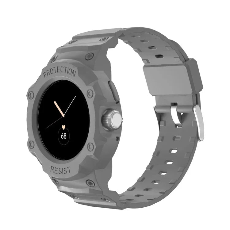 Google Pixel Watch 用 JUNSUNMAY 一体型 TPU 調節可能な伸縮性時計バンド