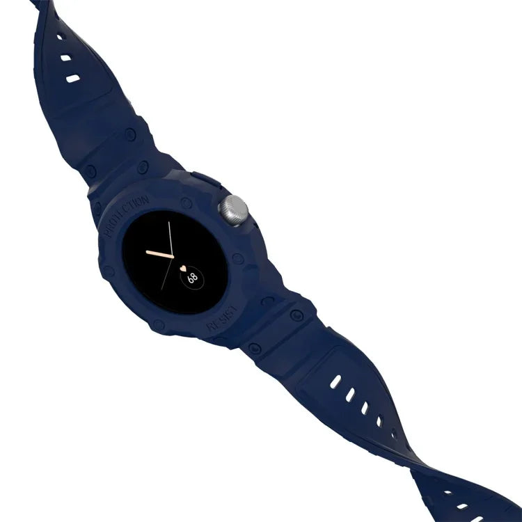 Google Pixel Watch 用 JUNSUNMAY 一体型 TPU 調節可能な伸縮性時計バンド
