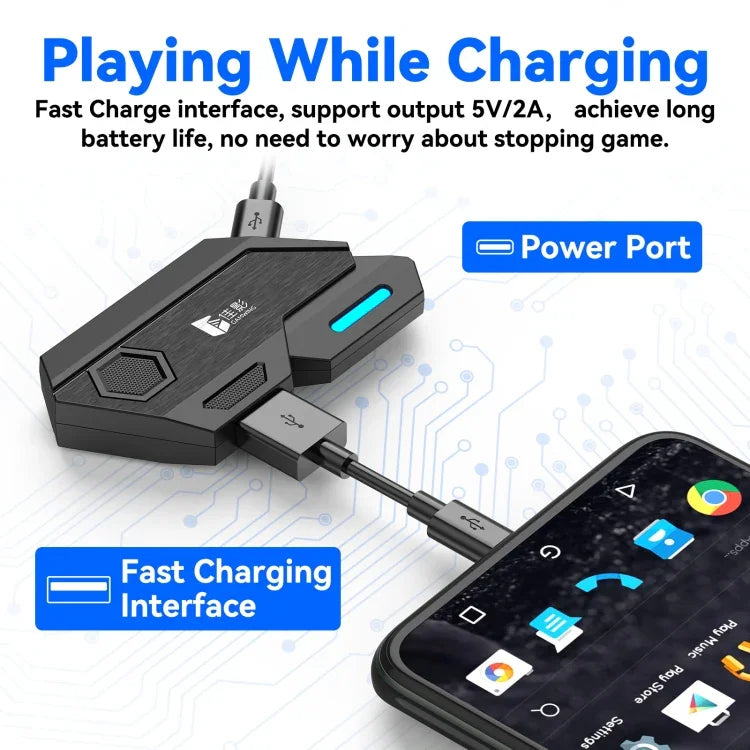 Gamwing Mix SE Bluetooth 5.0 エリートモバイルコントローラー キーボードマウスコンバーター、Mix SE