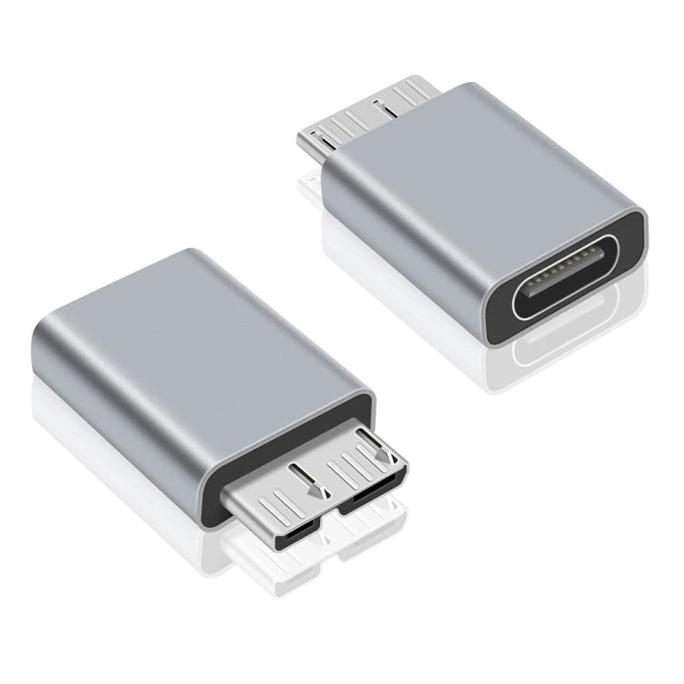 JUNSUNMAY USB-C / Type-C メス to オス USB 3.0 Micro B アダプターコンバーター 1個、2個セット