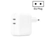 35W PD3.0 USB-C / Type-C デュアルポート充電器 iPhone / iPadシリーズ用、USプラグ、EUプラグ