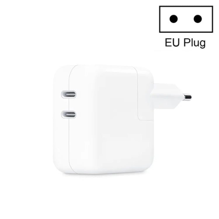 35W PD3.0 USB-C / Type-C デュアルポート充電器 iPhone / iPadシリーズ用、USプラグ、EUプラグ