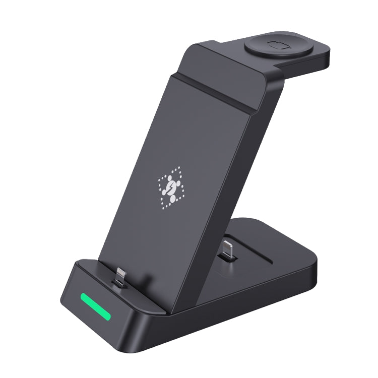 B20 18W 3-in-1 ワイヤレス充電スタンド ドック iPhone Apple Watchシリーズ対応、B20 for Apple