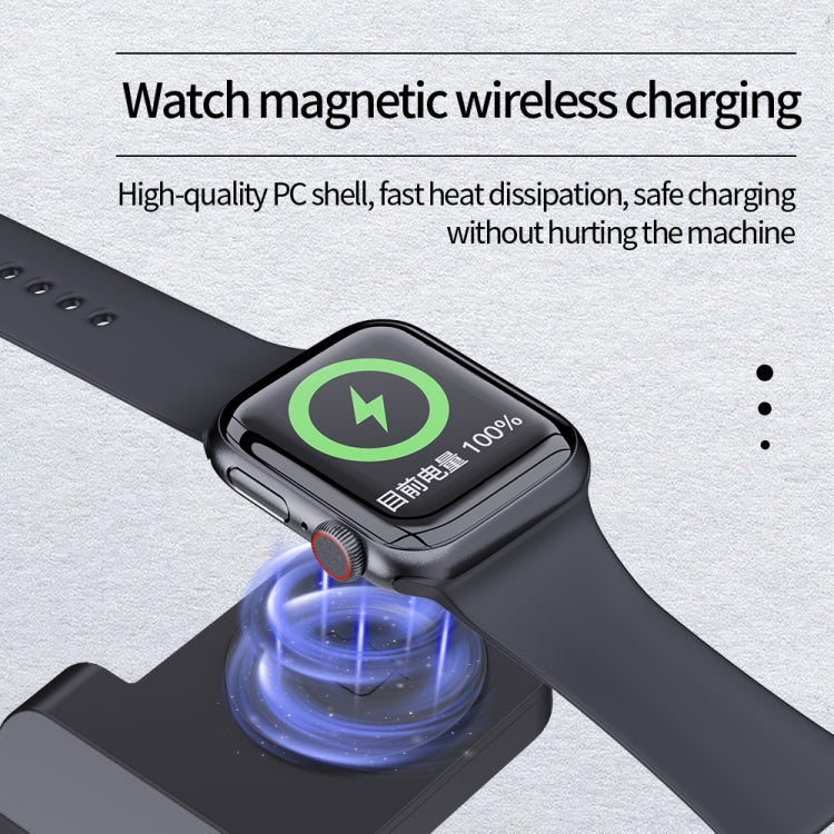 B20 18W 3-in-1 ワイヤレス充電スタンド ドック iPhone Apple Watchシリーズ対応、B20 for Apple