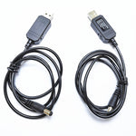 DC 5VからDC 9V 12VへのUSB電圧昇圧コンバーターケーブル、1A昇圧トランスフォーマー電源調整ケーブル、LEDディスプレイ付き、DC 5VからDC 9V 12V