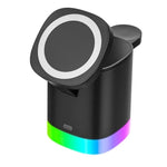 T15 3-in-1 マグネット Magsafe ワイヤレス充電器 折りたたみ充電スタンド iPhone / iWatch / AirPods対応、T15