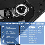 BT638 ノートパソコンデスクトップ外付けUSB 3.0携帯用CDプレーヤー CD-RW光学ドライブバーナー、BT638