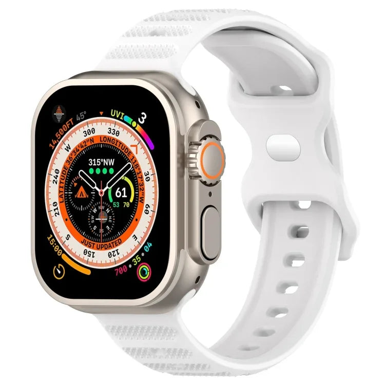 リバースバックルドットテクスチャーシリコンウォッチバンド、Apple Watch 38mm用