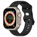 リバースバックルドットテクスチャーシリコンウォッチバンド、Apple Watch 38mm用