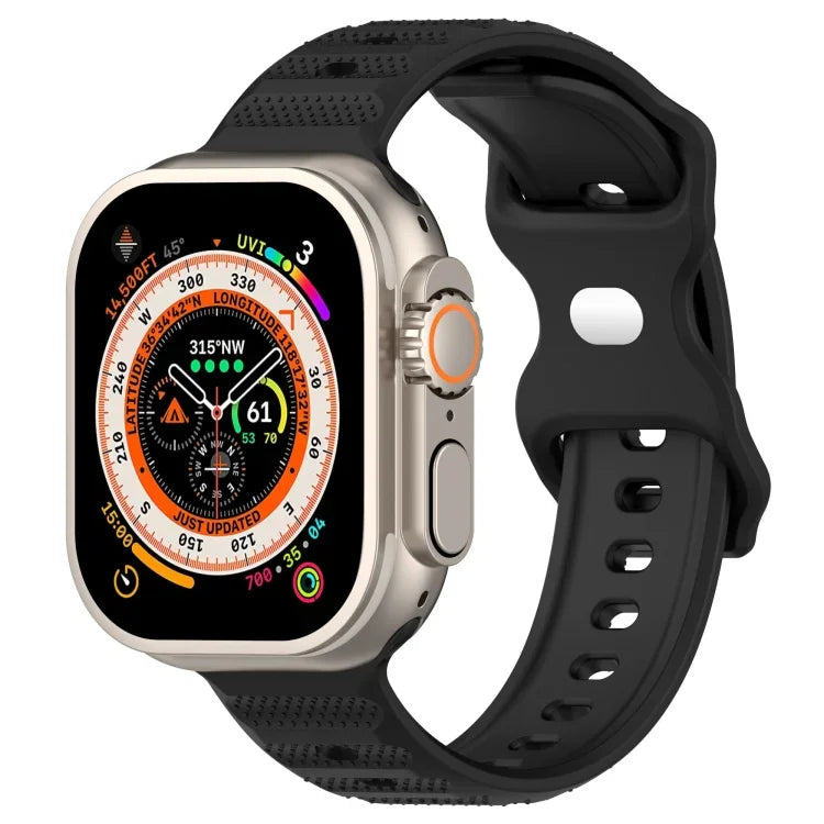 リバースバックルドットテクスチャーシリコンウォッチバンド、Apple Watch 38mm用