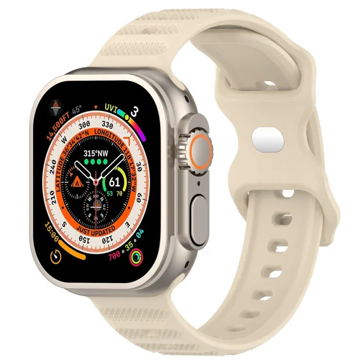 リバースバックルドットテクスチャーシリコンウォッチバンド、Apple Watch 38mm用