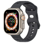 リバースバックルドットテクスチャーシリコンウォッチバンド、Apple Watch 38mm用