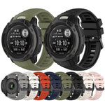Sports Silicone Replacement Watch Band, For Garmin Instinct 2X