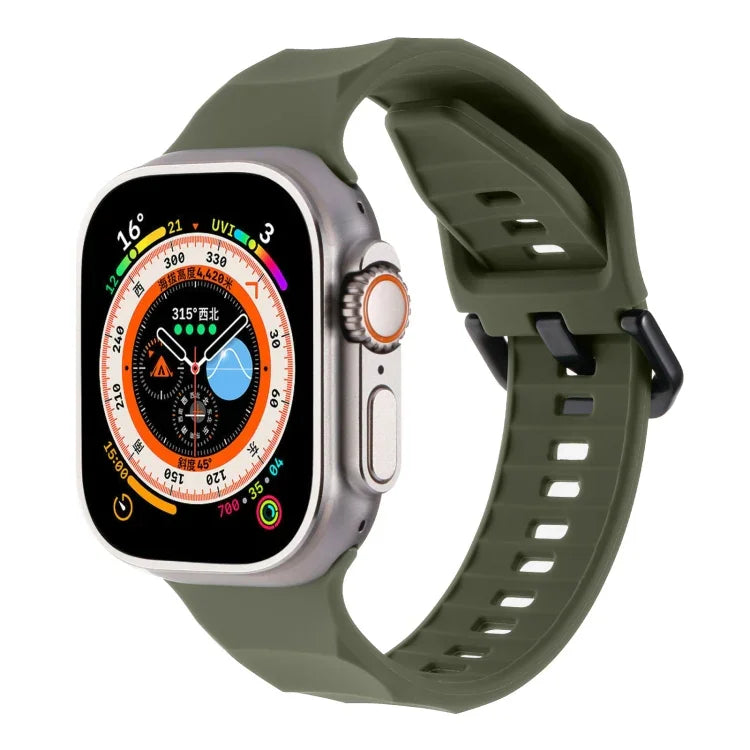 Ripple シリコンスポーツウォッチバンド、Apple Watch 2 42mm 用、Apple Watch 42mm 用