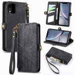 幾何学ジッパー財布サイドバックルレザースマホケース、iPhone 11用、iPhone 11 Pro用、iPhone X / XS用、iPhone XR用、iPhone XS Max用、iPhone 7 Plus / 8 Plus用、iPhone 6 Plus / 6s Plus用、iPhone 6 / 6s用