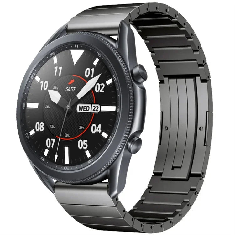 一粒チタン合金ウォッチバンド Samsung Galaxy Watch 3 45mm用、Samsung Gear S3 Classic用、Samsung Gear S3 Frontier用、Samsung Galaxy Watch 46mm用、Samsung Galaxy Watch 42mm用