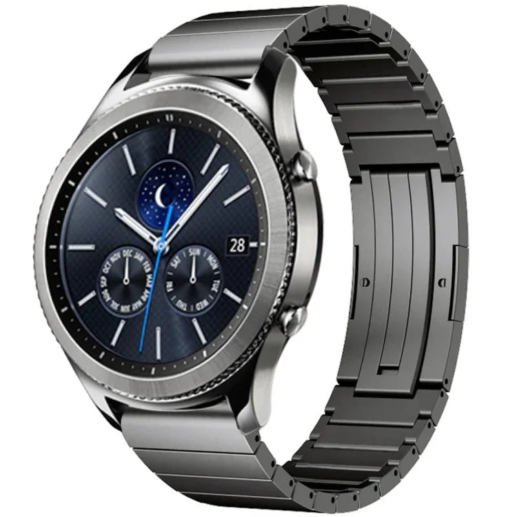 一粒チタン合金ウォッチバンド Samsung Galaxy Watch 3 45mm用、Samsung Gear S3 Classic用、Samsung Gear S3 Frontier用、Samsung Galaxy Watch 46mm用、Samsung Galaxy Watch 42mm用