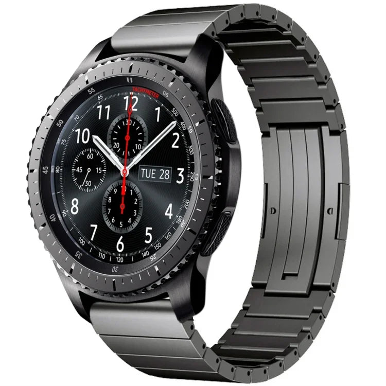 一粒チタン合金ウォッチバンド Samsung Galaxy Watch 3 45mm用、Samsung Gear S3 Classic用、Samsung Gear S3 Frontier用、Samsung Galaxy Watch 46mm用、Samsung Galaxy Watch 42mm用