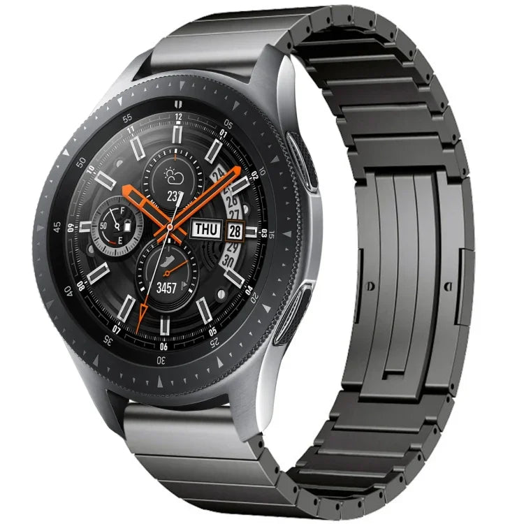 一粒チタン合金ウォッチバンド Samsung Galaxy Watch 3 45mm用、Samsung Gear S3 Classic用、Samsung Gear S3 Frontier用、Samsung Galaxy Watch 46mm用、Samsung Galaxy Watch 42mm用