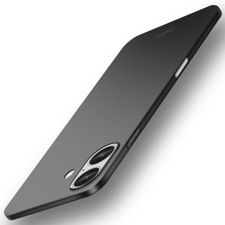 MOFI フロスト加工PC超薄型ハードスマホケース、iPhone 17e / 16e用、iPhone 17 Pro Max用、iPhone 17 Pro用、iPhone 17用、iPhone Air用、iPhone 16 Pro Max用、iPhone 16 Pro用、iPhone 16 Plus用、iPhone 16用