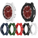 回転リング + TPUアーマーウォッチ保護ケース Samsung Galaxy Watch 6 Classic 47mm用、Samsung Galaxy Watch 6 Classic 43mm用
