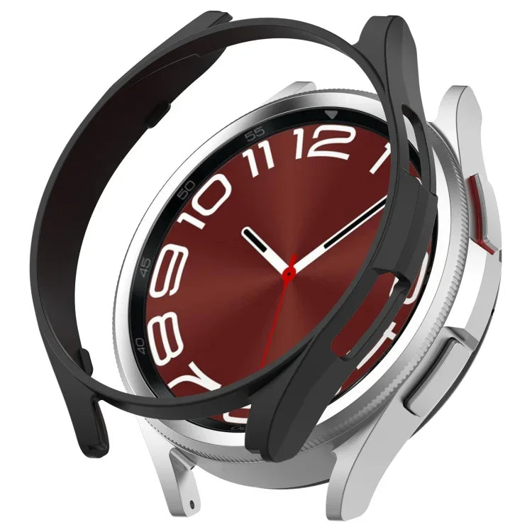 ハーフカバーホローPCウォッチ保護ケース、Samsung Galaxy Watch 6 Classic 47mm用、Samsung Galaxy Watch 6 44mm用、Samsung Galaxy Watch 6 40mm用、Samsung Galaxy Watch 6 Classic 43mm用