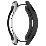 電気めっきTPUハーフパックホロウウォッチ保護ケース、Samsung Galaxy Watch6 Classic 47mm用、Samsung Galaxy Watch6 Classic 43mm用