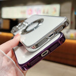 メッキ加工 MagSafe TPUスマホケース、iPhone 17e / 16e用、iPhone 17 Pro Max用、iPhone 17 Pro用、iPhone 17用、iPhone Air用、iPhone 16 Pro Max用