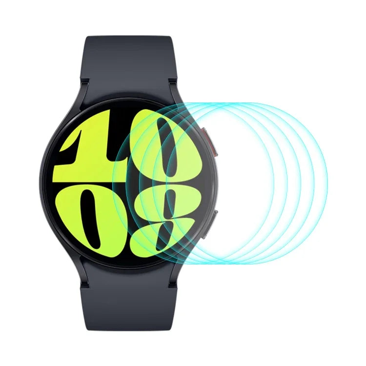 5個セットENKAY 0.2mm 9H強化ガラススクリーンプロテクターウォッチフィルム、Samsung Galaxy Watch Ultra 47mm / Ultra 2025用、Samsung Galaxy Watch8 44mm用、Samsung Galaxy Watch8 40mm用、Samsung Galaxy Watch6 Classic / Ultra 47mm用