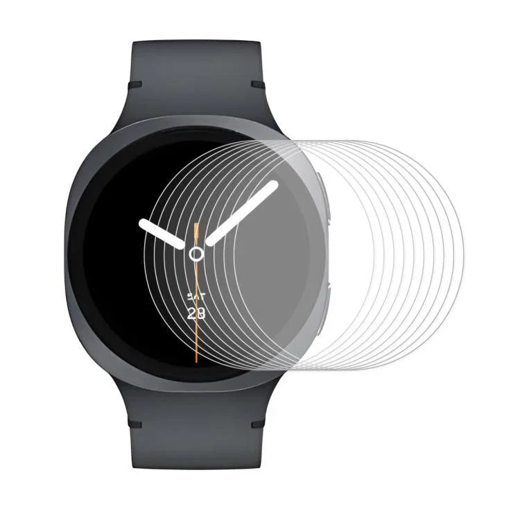 10個セットENKAY 0.2mm 9H強化ガラススクリーンプロテクターウォッチフィルム、Samsung Galaxy Watch Ultra 47mm / Ultra 2025用、Samsung Galaxy Watch8 44mm用、Samsung Galaxy Watch8 40mm用、Samsung Galaxy Watch6 Classic / Ultra 47mm用