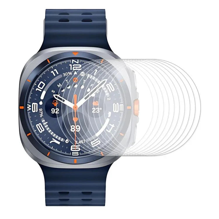 10個セットENKAY 0.2mm 9H強化ガラススクリーンプロテクターウォッチフィルム、Samsung Galaxy Watch Ultra 47mm / Ultra 2025用、Samsung Galaxy Watch8 44mm用、Samsung Galaxy Watch8 40mm用、Samsung Galaxy Watch6 Classic / Ultra 47mm用