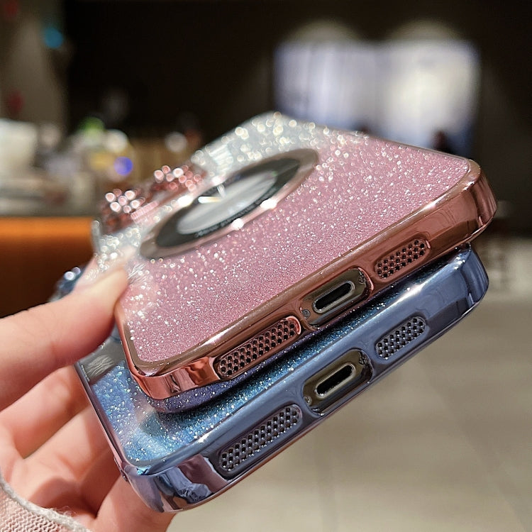 グラデーショングリッター電気めっきMagSafe TPUスマホケース、iPhone 14用、iPhone 14 Pro用、iPhone 14 Pro Max用、iPhone 13 Pro Max用、iPhone 13 Pro用、iPhone 13用