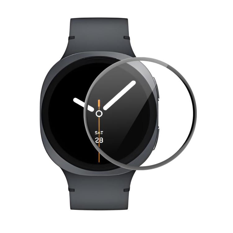 ENKAY 3DフルカバレッジソフトPCエッジPMMA HDスクリーンフィルム、Samsung Galaxy Watch Ultra 47mm / Ultra 2025用、Samsung Galaxy Watch8 Classic 46mm用、Samsung Galaxy Watch8 44mm用、Samsung Galaxy Watch8 40mm用