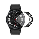 5枚セット ENKAY 3D フルカバレッジ ソフト PC エッジ PMMA HD スクリーンフィルム, Samsung Galaxy Watch Ultra 47mm / Ultra 2025用, Samsung Galaxy Watch8 Classic 46mm用, Samsung Galaxy Watch8 44mm用, Samsung Galaxy Watch8 40mm用