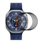 5枚セット ENKAY 3D フルカバレッジ ソフト PC エッジ PMMA HD スクリーンフィルム, Samsung Galaxy Watch Ultra 47mm / Ultra 2025用, Samsung Galaxy Watch8 Classic 46mm用, Samsung Galaxy Watch8 44mm用, Samsung Galaxy Watch8 40mm用