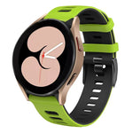 20mm ツートンカラー シリコンウォッチバンド、Samsung Galaxy Watch 5 40mm用