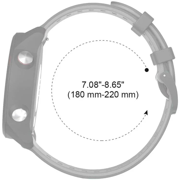 20mm ツートンカラー シリコンウォッチバンド、Samsung Galaxy Watch 5 40mm用