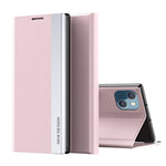 サイド電気めっき吸着レザースマホケース、iPhone 16 Pro用、iPhone 16 Plus用、iPhone 16用、iPhone 15 Pro Max用、iPhone 15 Pro用、iPhone 15 Plus用
