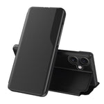 サイドディスプレイフリップレザースマホケース、iPhone 17e / 16e用、iPhone 17 Pro Max用、iPhone 17 Pro用、iPhone 17用、iPhone Air用、iPhone 16 Pro Max用、iPhone 16 Pro用、iPhone 16 Plus用