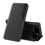 サイドディスプレイフリップレザースマホケース、iPhone 17e / 16e用、iPhone 17 Pro Max用、iPhone 17 Pro用、iPhone 17用、iPhone Air用、iPhone 16 Pro Max用、iPhone 16 Pro用、iPhone 16 Plus用